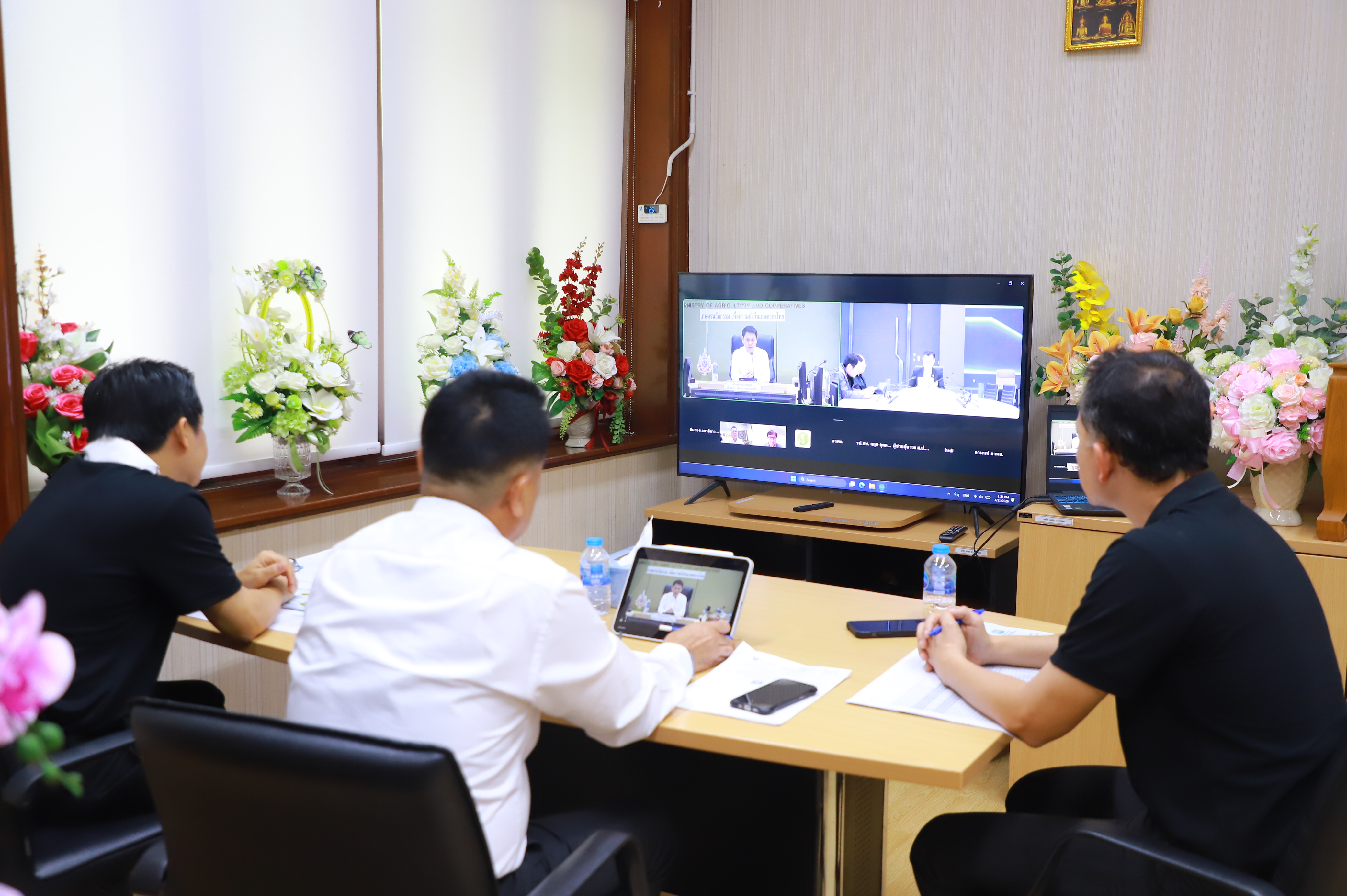 title - ส.ป.ก. ร่วมการประชุมเพื่อเตรียมข้อมูล เสนอคณะอนุกรรมาธิการการบริหารราชการแผ่นดินด้านการจัดการภัยพิบัติระดับชาติ